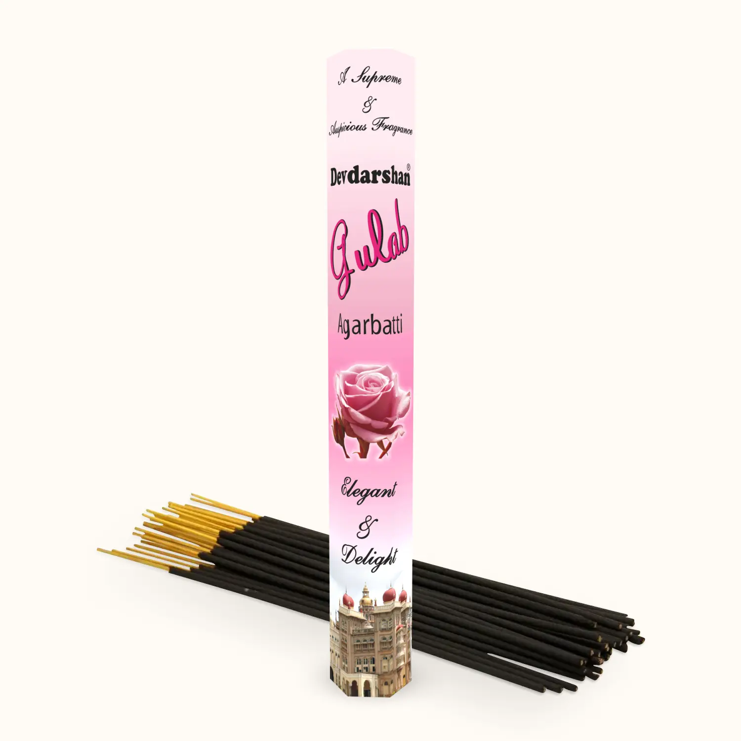 Gulab Incense Sticks Hexa Pack (20g)